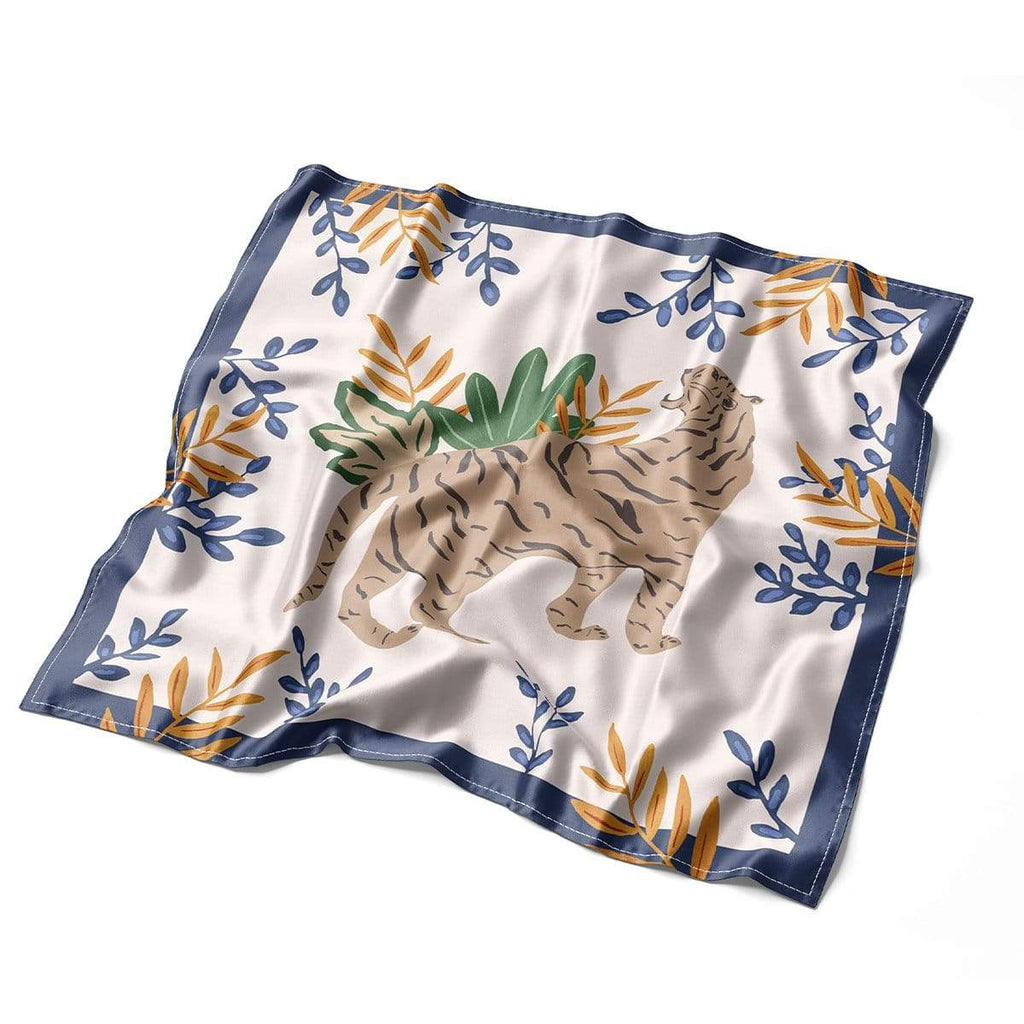 G.lowe Silk Scarf Tiger Silk Scarf